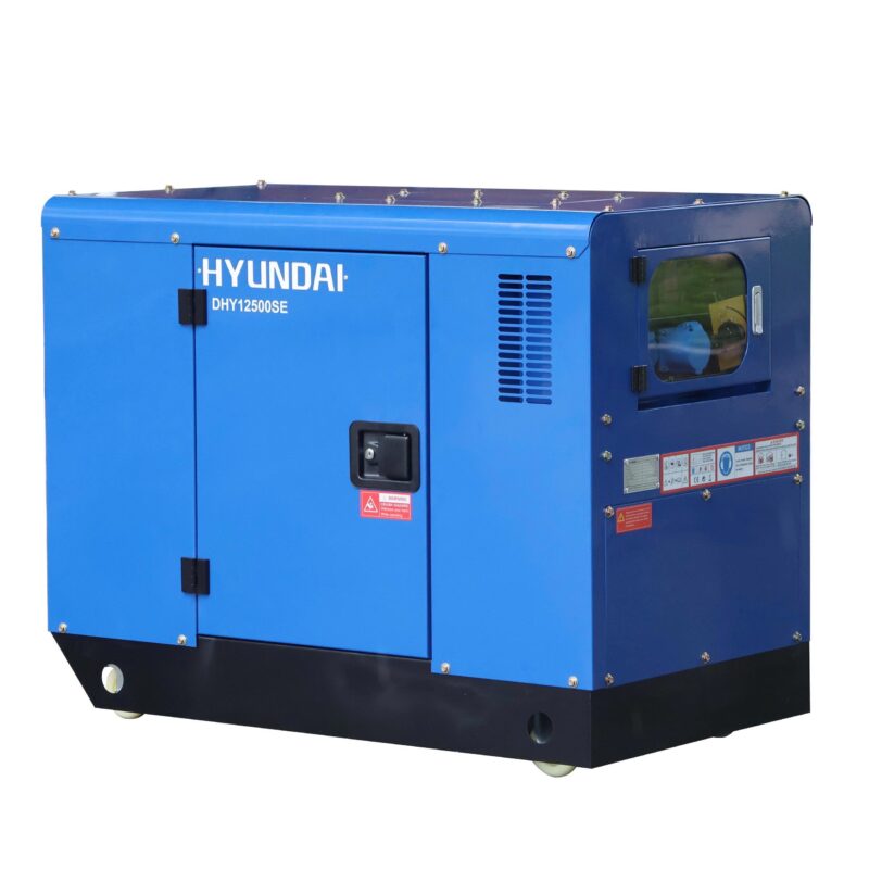 Máy phát điện Hyundai DHY12500SE 11kVA vỏ chống ồn v-twin